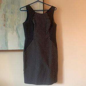 Banana Republic 6P polka dot sheath dress